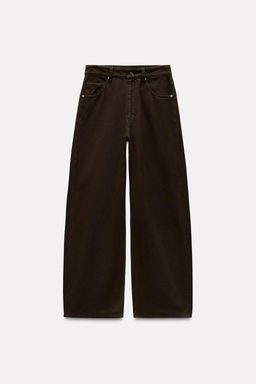 TRF RELAXED OVERSIZE MID-RISE JEANS - Zara фото 6