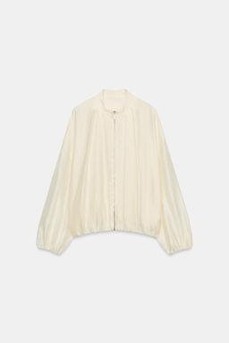 CHAQUETA BOMBER PLIEGUES / Crudo - Zara фото 6