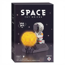 Конструктор "Космонавты" (796 дет.) в коробке