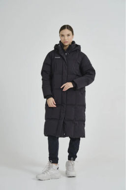 Пуховик длинный Чёрный - Anta sport фото 2