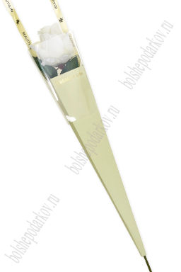 Пакет для цветов 7*43 см (10 шт) SF-7955, кремовый