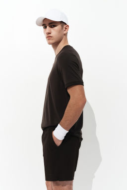 Pantal?n corto de tenis con DryMove Regular Fit - H&m фото 6