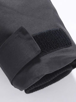 Парка зимняя женская с капюшоном черного цвета 9538-1Ch - Valianly фото 10