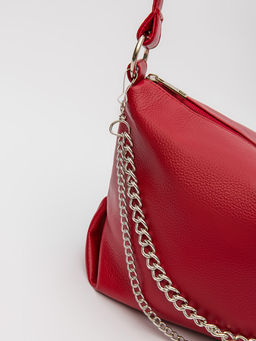 Темно-Красный хобо S.Lavia  фото 17