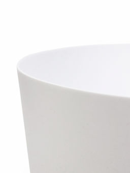 Кашпо с прикорневым поливом 8 л D-24см, H-25см белый "Гранд"