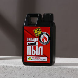 Гель для душа Охлади свой пыл, 300 мл, аромат мужского парфюма, HARD LINE