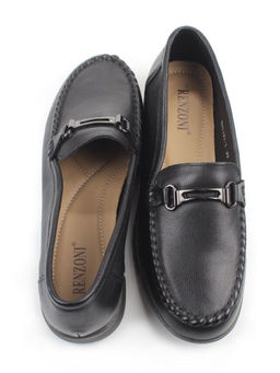 06-DYL121-1 BLACK Туфли женские (натуральная кожа)