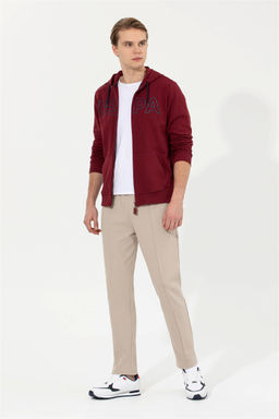 Мужской свитшот вишневого цвета Неожиданная скидка в корзине - U.s. polo assn фото 2