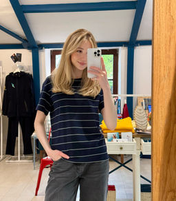 Футболка-тельняшка женская Blue