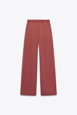 FADED WIDE-LEG TROUSERS - Zara фото 23
