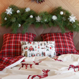 Постельное бельё евро «Этель» Scottish deer, поплин