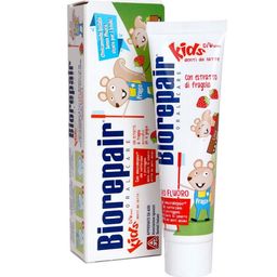Зубная паста детская земляника 50 мл с 0 -6лет Kids fragola Biоrераir