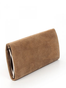 LACCOMA кошелек LA-1096-З-коричневый натуральная замша