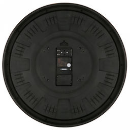 Часы настенные "Хронос" д49см, h7см, мягкий ход, циферблат "Шестеренки", коричневый потертый; цифры арабские, медный; корпус пластик, коричневый "под дерево"; в лотке (Китай)