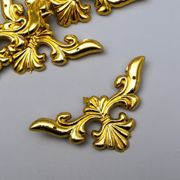 Уголок декоративный "Греция" набор 8 шт 6х6 см