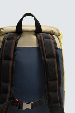 TECHNICAL BACKPACK WITH LEATHER DETAILS - Zara фото 11