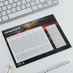 Планер на магнитах с отрывными листами, 50 л Природа - Artfox фото 3