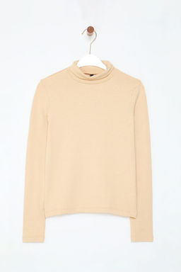 Trendyolmilla Bordo Premium Yumusak Kumasl? Bal?kc? Yaka Fitted/Vucuda Oturan Esnek Orme Bluz TWOAW24BZ00119 фото 12