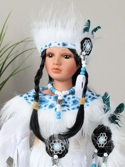 Сувенир коллекционный Индейцы 40 см / ZD1800 /уп 24/ - Галеонтрейд фото 16