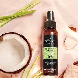 Лосьон-спрей для тела Лемонграсс и кокос, 100 мл