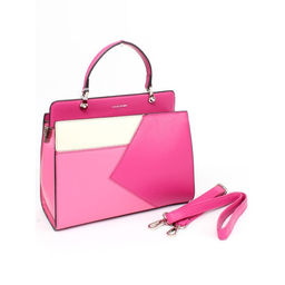 Сумка женская искусственная кожа DJ-CM 6969-ROSE RED 2отд, плечевой ремень, розовый SALE 261494