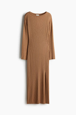 Vestido en punto de canale - H&m фото 10