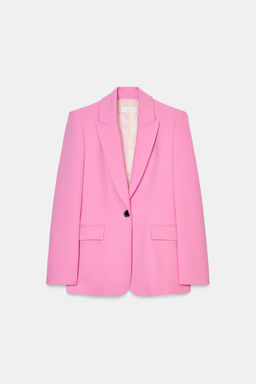 FITTED BLAZER WITH SHOULDER PADS - Zara фото 18