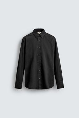 LIMITED EDITION RELAXED FIT COTTON SHIRT - Zara фото 6