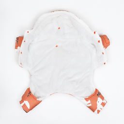 Комбинезон Стиляга, размер S (ДС 25 см, ОШ 29 см, ОГ 40 см) белый/оранжевый - Simaland фото 10