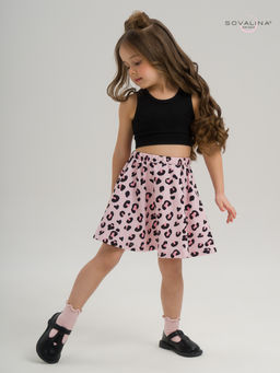 Костюм Мальвина КТ черный-нежный леопард - Sovalina фото 25