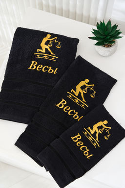 14418/10 Знаки зодиака полотенце махровое плотность 350гр