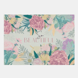 Салфетка на стол Доляна So beautiful ПВХ 40*29см  фото 2