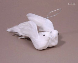 Голуби декоративные 2 штуки набор 21 см / SH8931 /уп 500/ Акция - Галеонтрейд фото 4