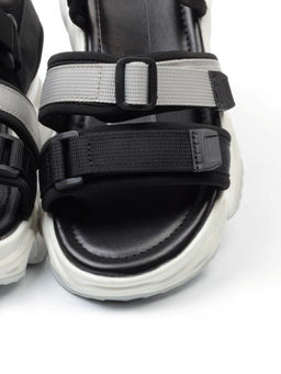 08-PED76-1 BLACK Босоножки (текстиль, стелька натуральная кожа) - Фабричный китай фото 15