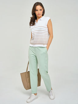 Брюки укороченные