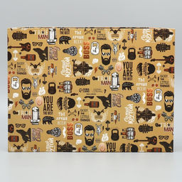 Коробка подарочная, упаковка, Для самого крутого, 32?24?9 см