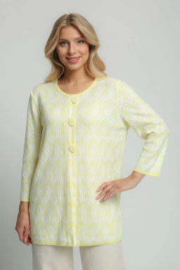 ЗЛАТА Жакет М 2855/желтый