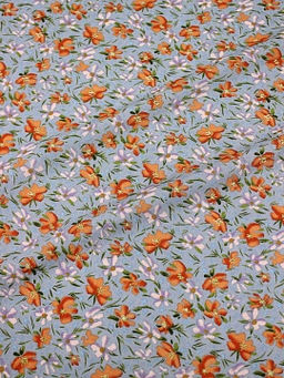 Штапель Воздушная легкость цв.серый, ш.1.45м, вискоза-100%, 100гр/м.кв