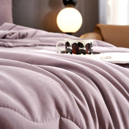 Одеяло Candies Бархатный Сатин с простыней и наволочками ODCANO025 Евро