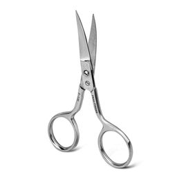 Frau Finger Ножницы маникюрные для ногтей изогнутые / Classic FS-106SP, глянцевые, ручная заточка, 9 см