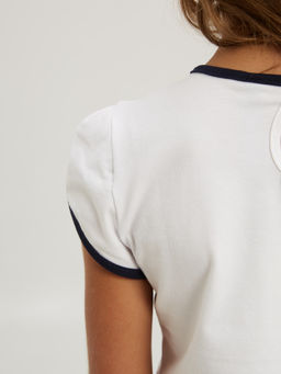 Блузка белый 202230609 - Nota bene фото 7