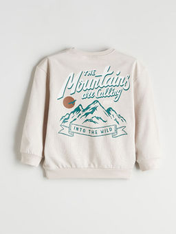 Bisiklet Yaka Erkek ?ocuk Sweatshirt