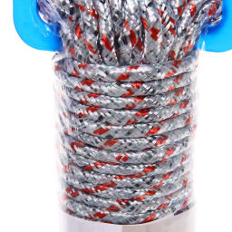 Цена за 4 шт. Веревка бельевая, хозяйственная плетённая Селфи, 4 мм, 20 м, микс