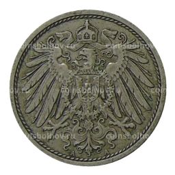 10 пфеннигов 1911 года A Германия