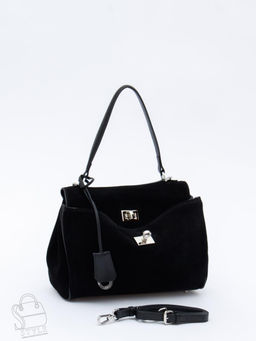 Сумка женская кожаная 990171NN black Natale Navetta в Новосибирске