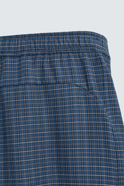 LIMITED EDITION BAGGY FIT CHECK TROUSERS - Zara фото 9