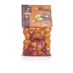 Ассорти оливок пикантное 250г вак.уп.