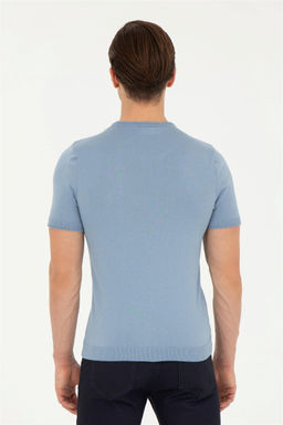 Мужской свитер цвета индиго - U.s. polo assn фото 5