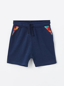 Beli Lastikli Bask?l? Erkek Bebek ?ort