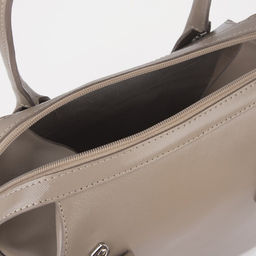 Сумка женская на молнии, с косметичкой, цвет бежевый - Simaland фото 3